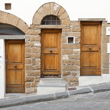 Doors on the Hill | Florence, Italy