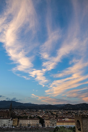 Clouds of Plaza de Michelangelo | Florence, Italy
