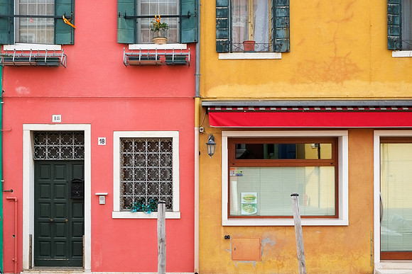 Burano Reds and Yellows | Burano, Venice, Italy