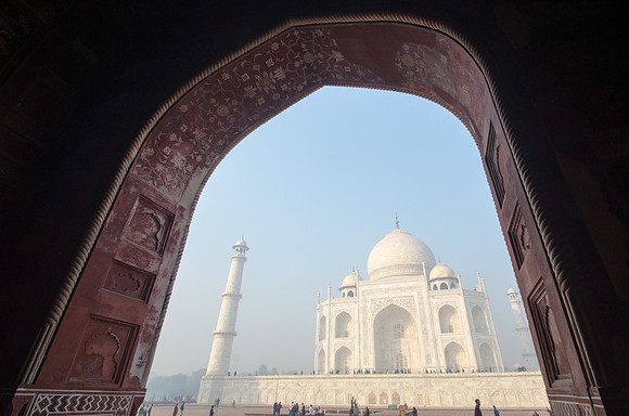 Taj from the Guest House | Agra, India