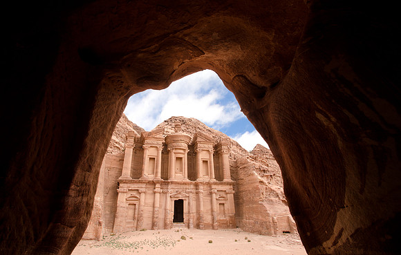Monastery through the Arch | Petra, Jordan