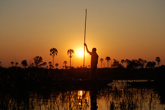 Sunset on the Delta | Okavango Delta, Botswana