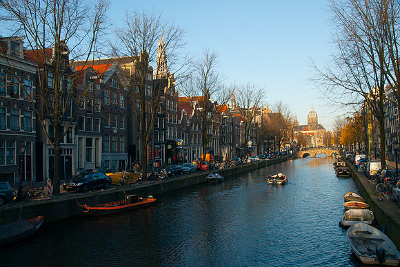 Canals at Dusk | Amsterdam, The Netherlands
